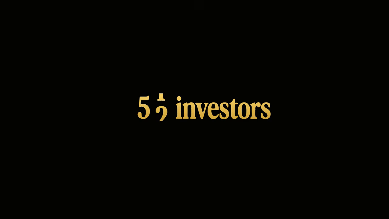 '5½ investors' — 화제성이 실제 관심 신호로 전환된 지점